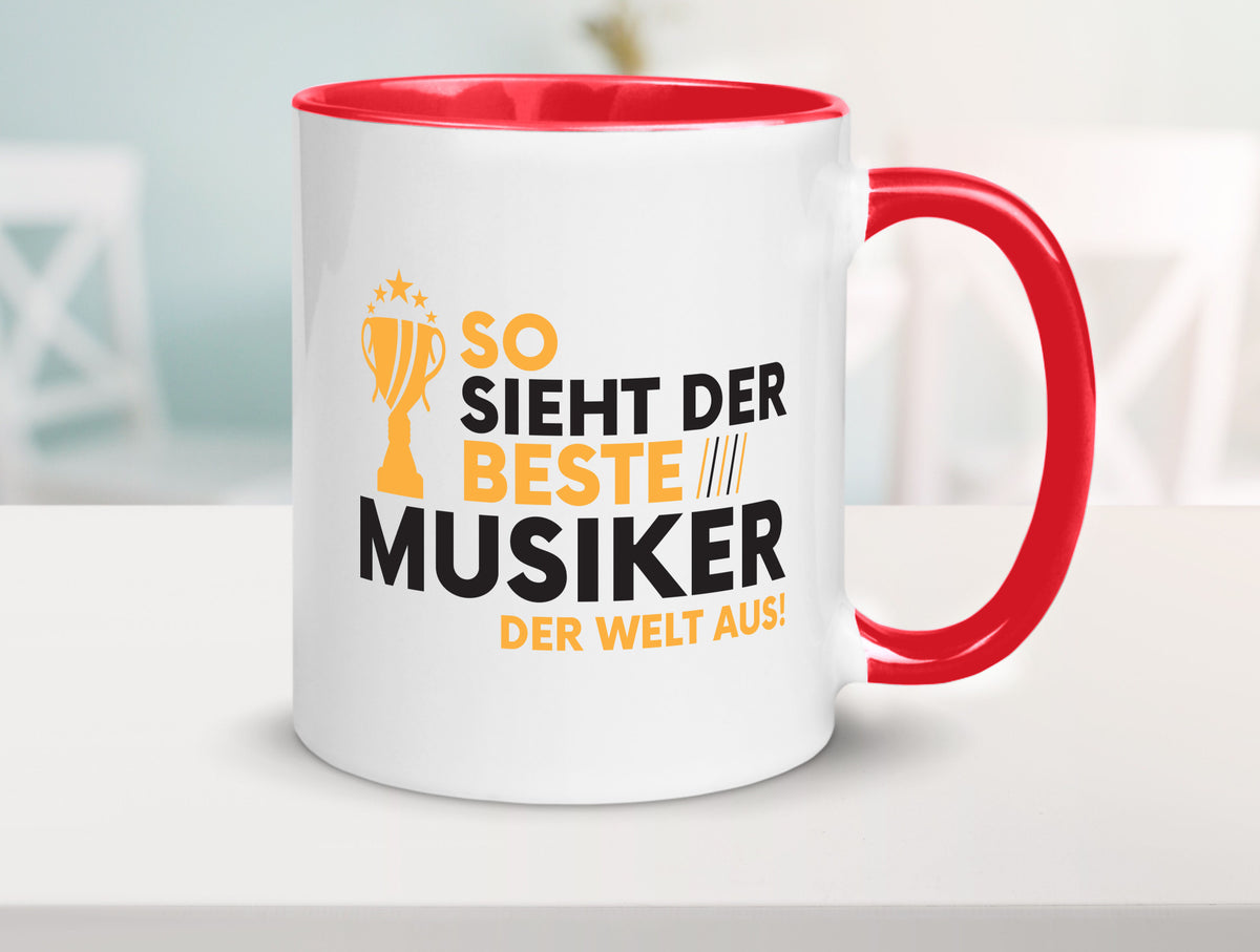 Der Weltbeste Musiker | Musik Musikant lustig Humor Geschenkidee Geschenk Tasse
