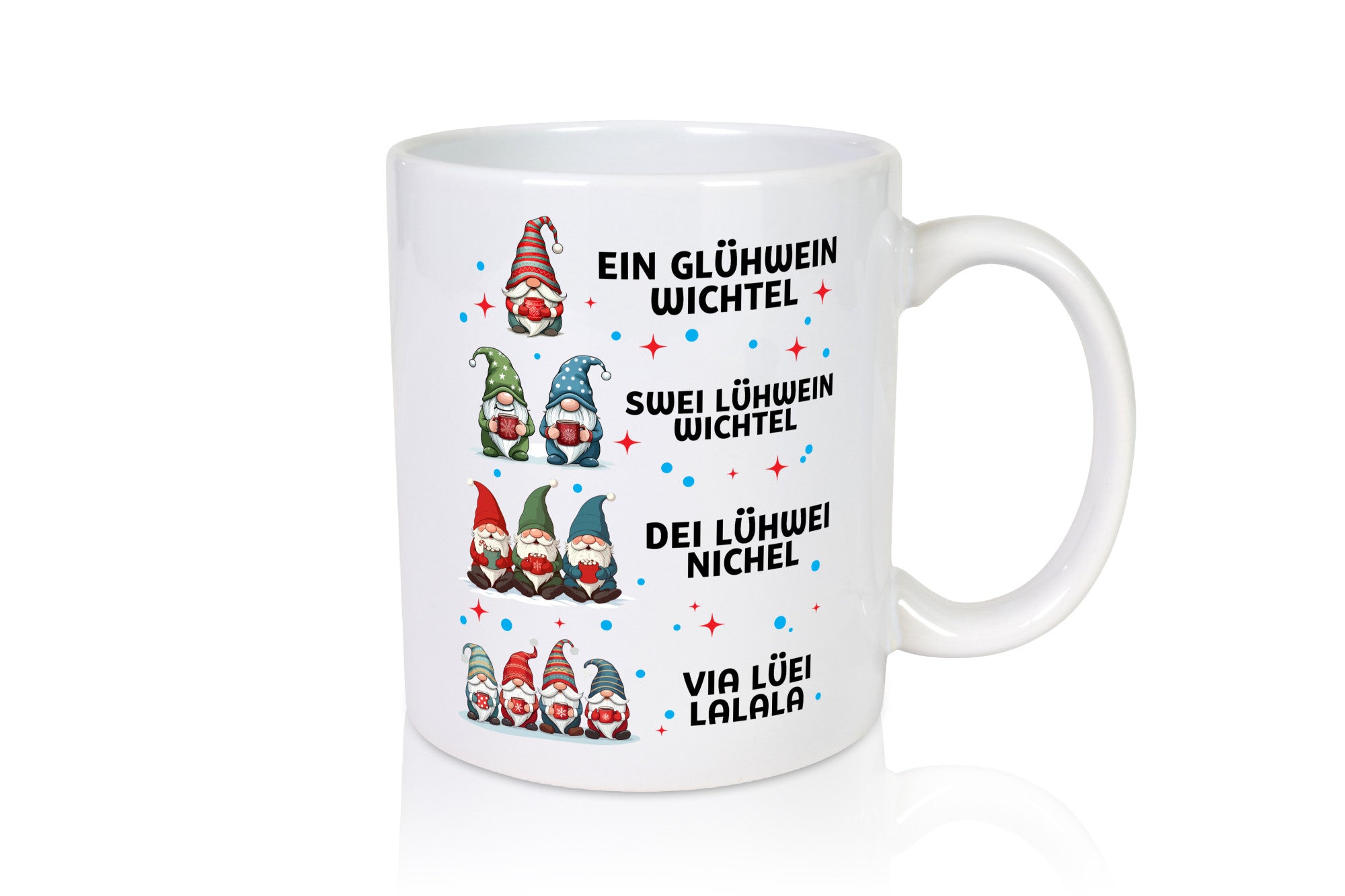 Ein Glühwein wichtel | Swei Weihnachten Geschenkidee Humor Tasse