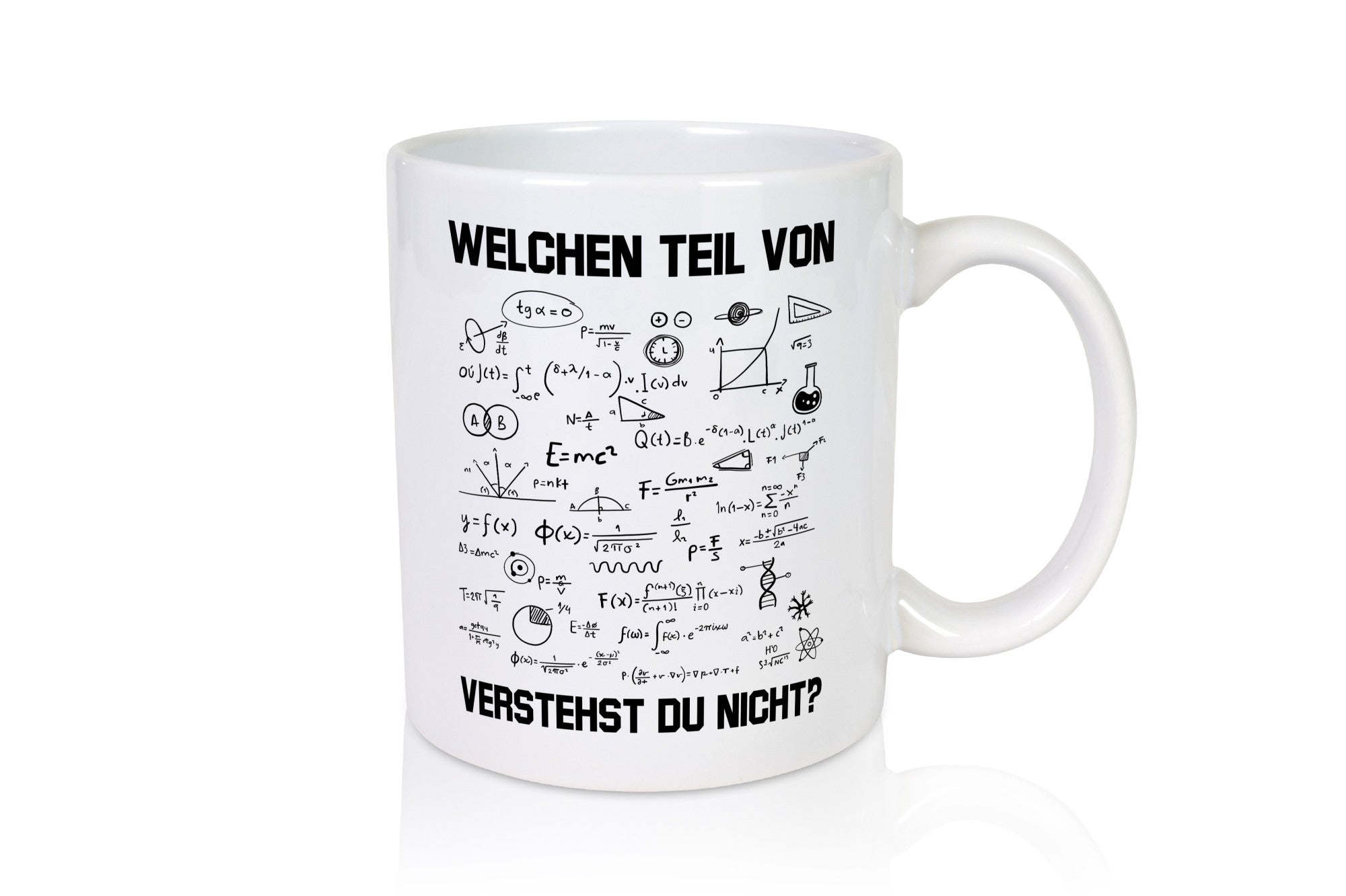 Welchen Teil von verstehst du nicht? | Formeln Geschenkidee Humor Tasse