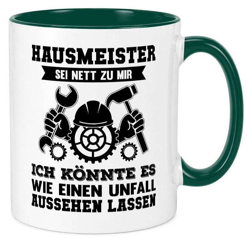 Hausmeister | Es könnte wie ein Unfall aussehen lustig Humor Geschenkidee