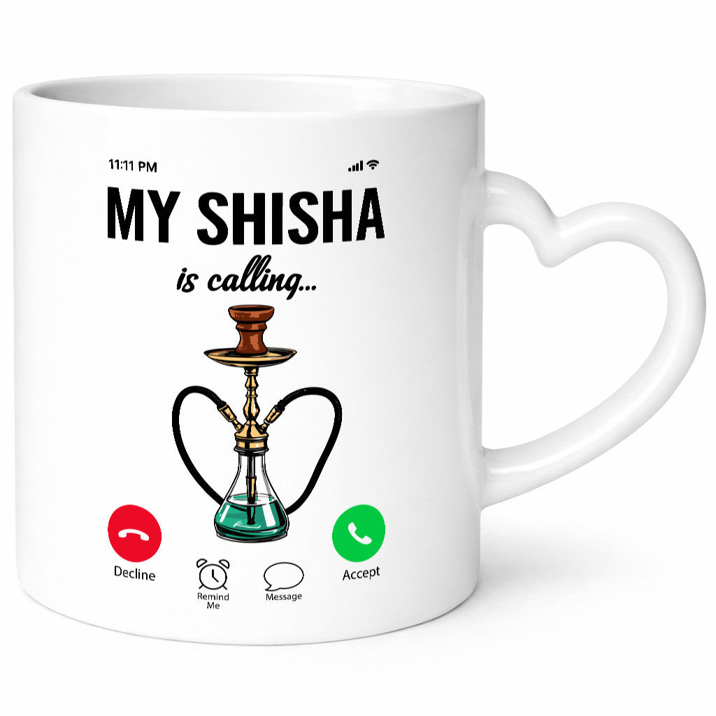 Sisha ruft an | Shisha Shishaliebhaber lustiger Spruch Geschenk Humor