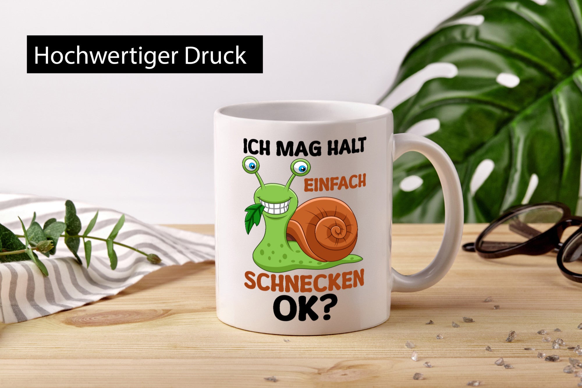 Ich mag halt einfach schnecken | Schnecke Geschenk Humor Geschenkidee lustiger