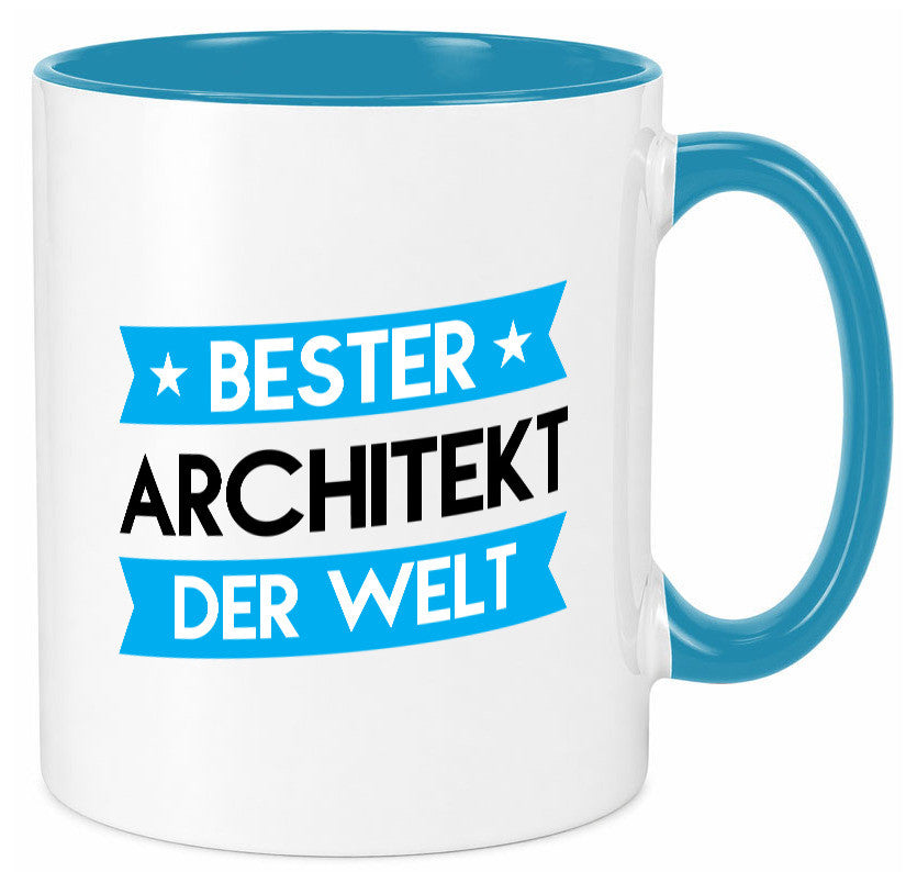 Bester Architekt | Architektur Büro Geschenk Arbeit Kollegen lustiger Spruch Tasse