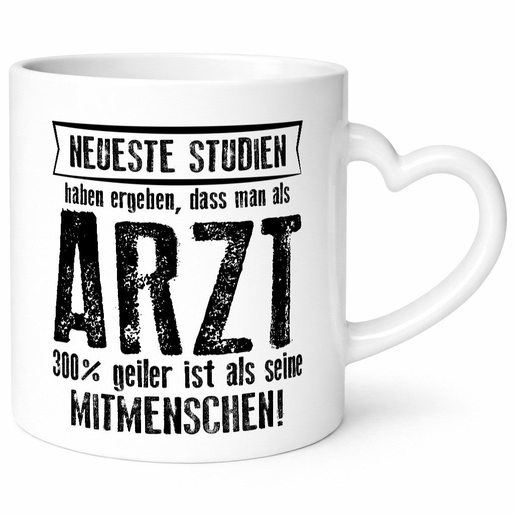 Neuste Studien: Arzt | Medizin Doktor Facharzt Geschenkidee Humor Tasse