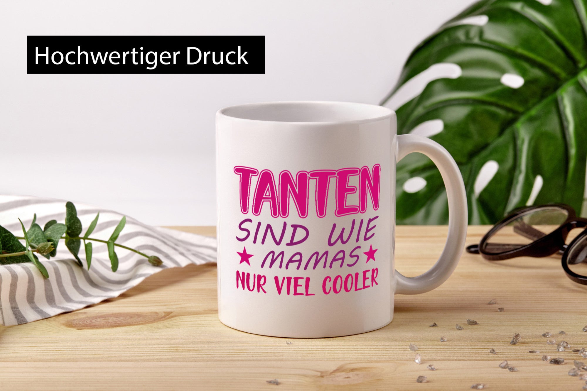 Tanten sind wie Mamas | Verwandtschaft Tasse Spruch lustig Familie Geschenkidee