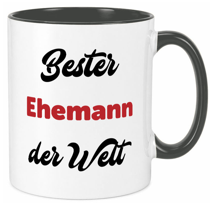 Bester Ehemann der Welt | Ehepaar Geschenkidee Humor Tasse