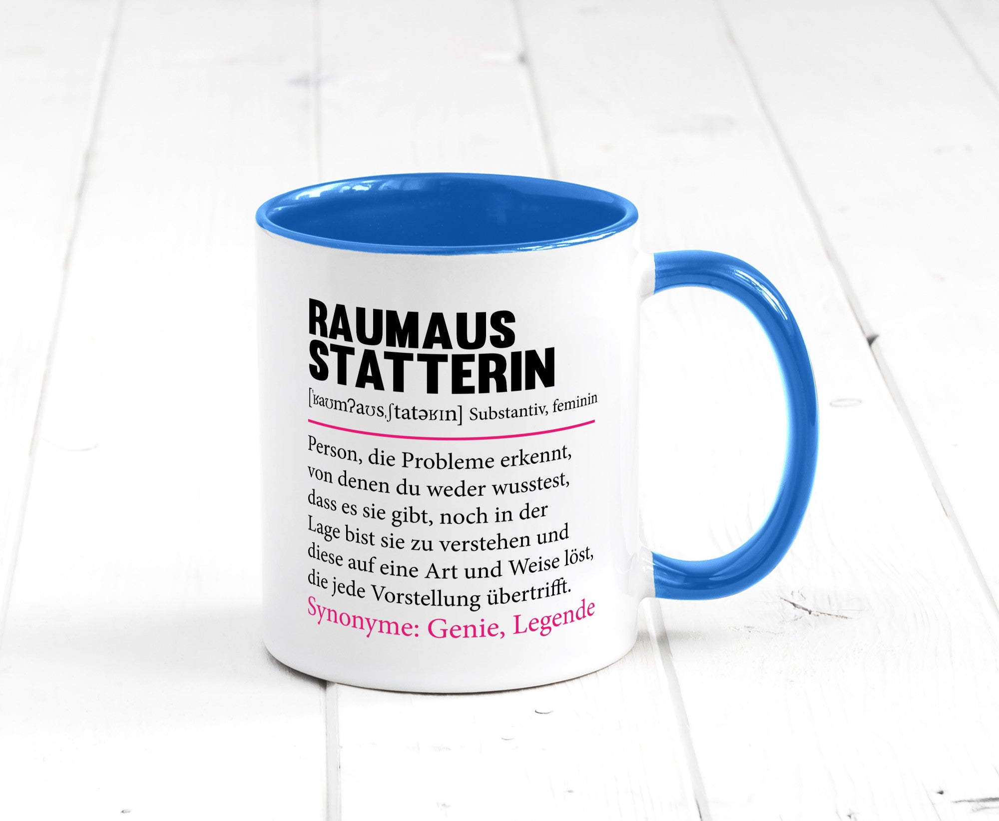 Raumausstatterin | Wohn Ausstatterin Beruf Humor Geschenk Arbeit Kollegen Büro