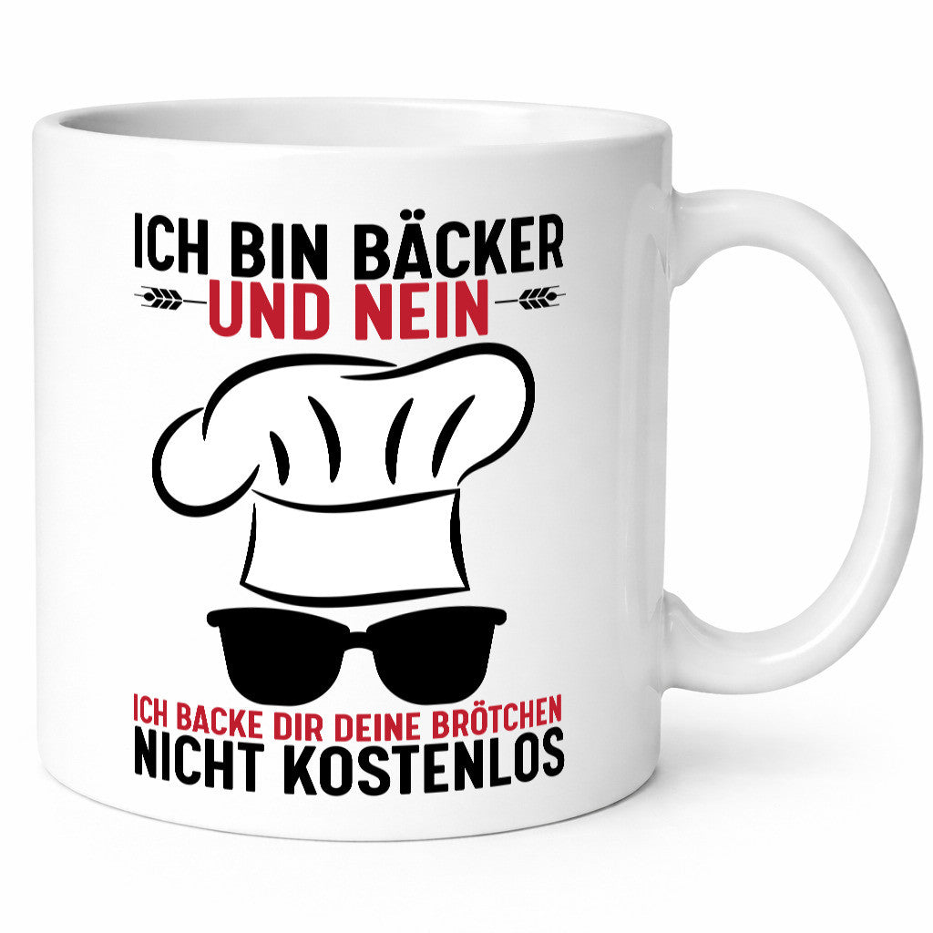 Bäcker und ich backe dir deine Brötchen nicht Kostenlos lustig Humor
