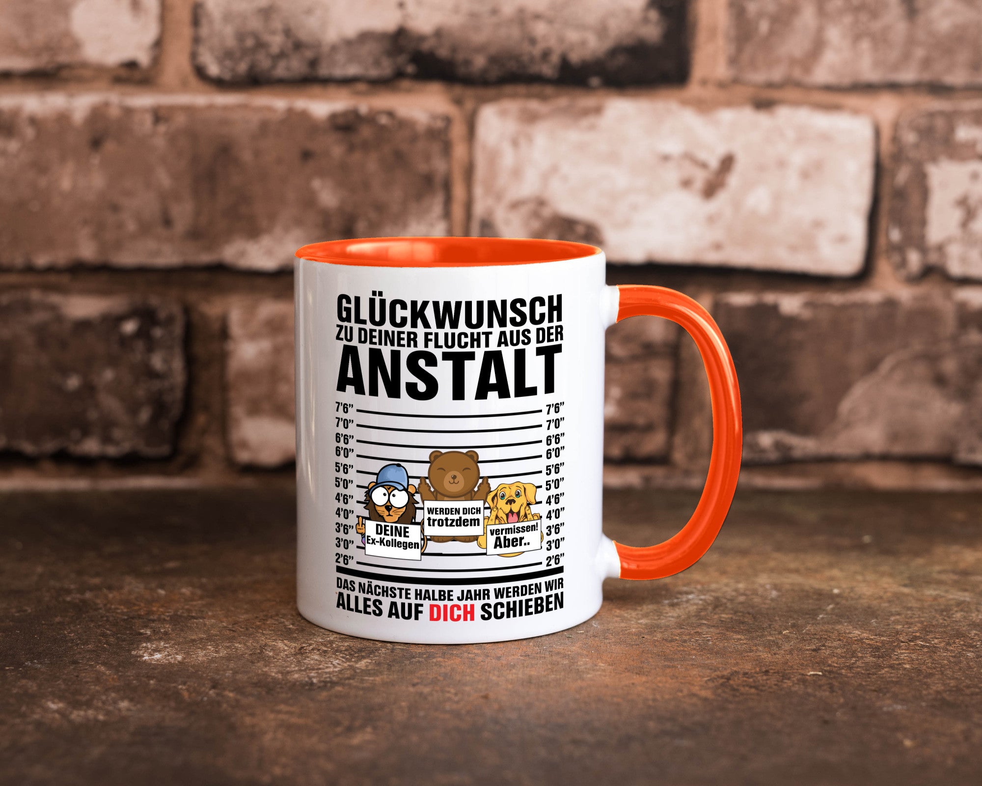 Glückwunsch zur Flucht | Arbeitskollegen Berufswechel Humor Arbeit Kollegen