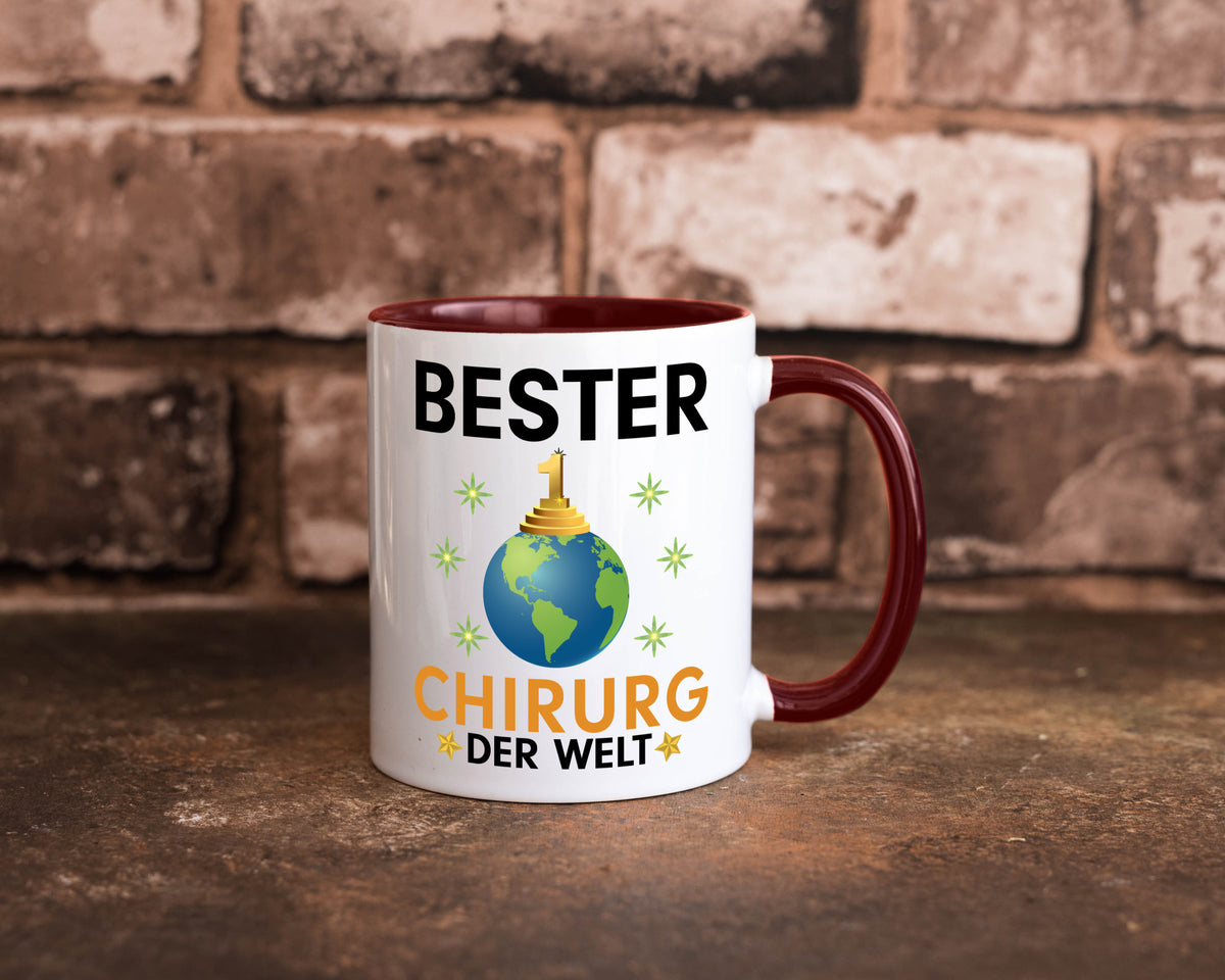 Welt Bester Chirurg | Medizin Chirurgie Krankenhaus lustig Humor Geschenkidee Tasse