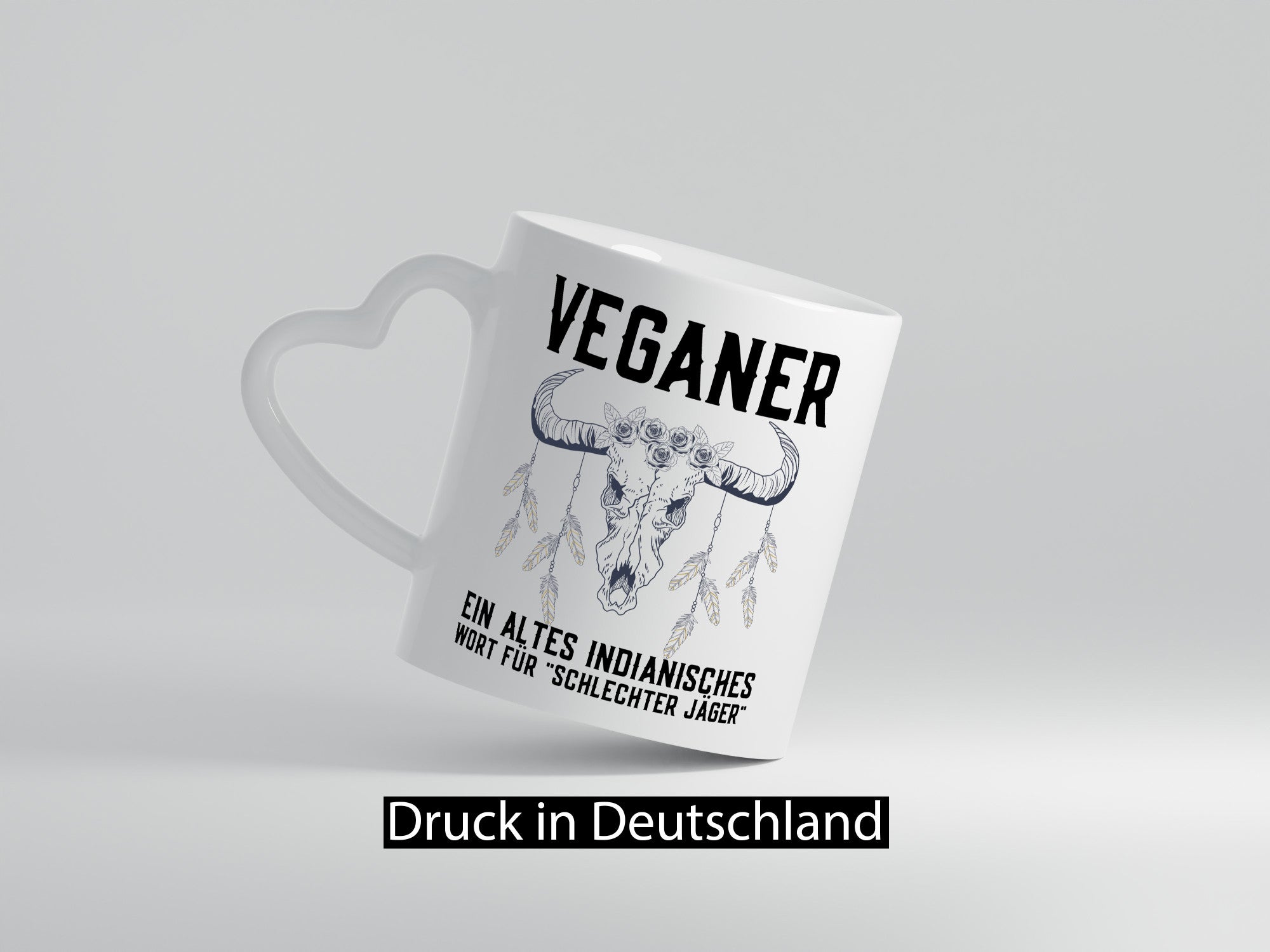 Veganer | schlechter Jäger Witz Indianer Sprichwort lustiger Spruch Geschenk