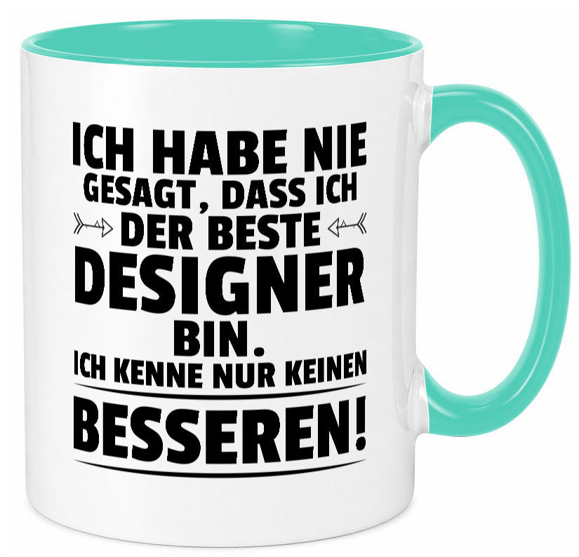 Der Beste Designer Beruf | Mode lustig Arbeit Kollegen Büro Geschenk Tasse