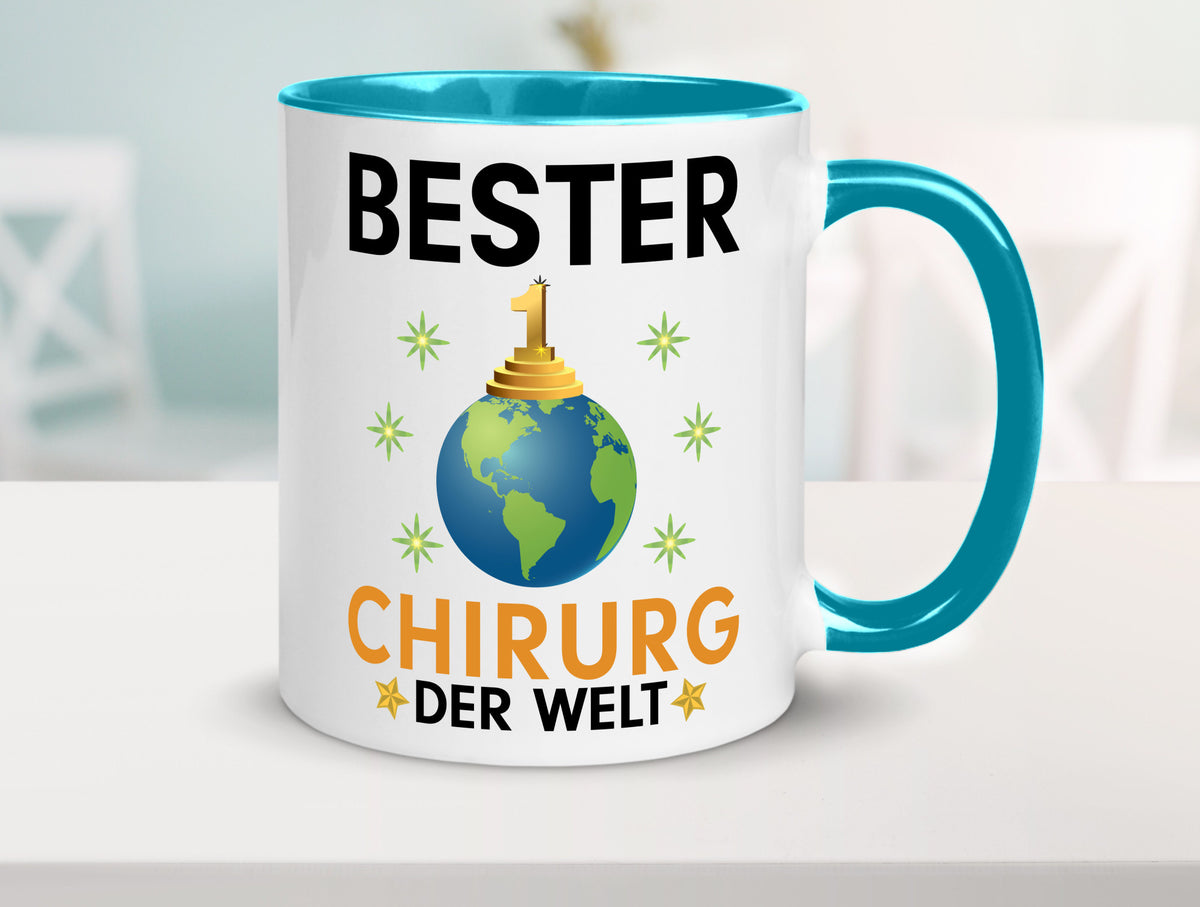 Welt Bester Chirurg | Medizin Chirurgie Krankenhaus lustig Humor Geschenkidee Tasse
