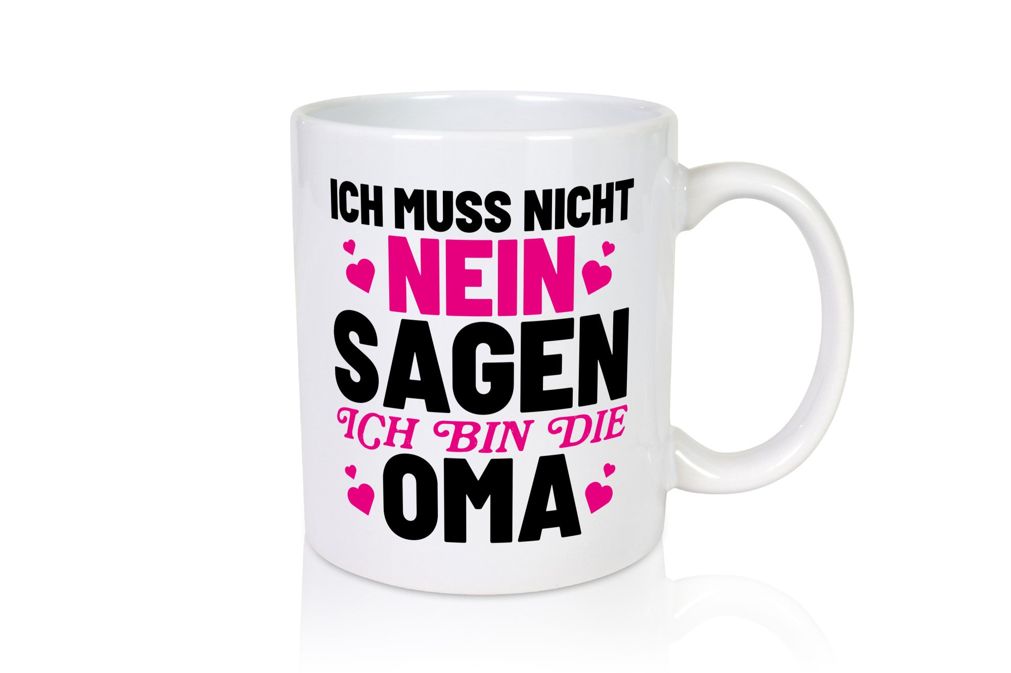 Oma sagt nie nein lustiger Spruch Geschenk Familie Geschenkidee Tasse