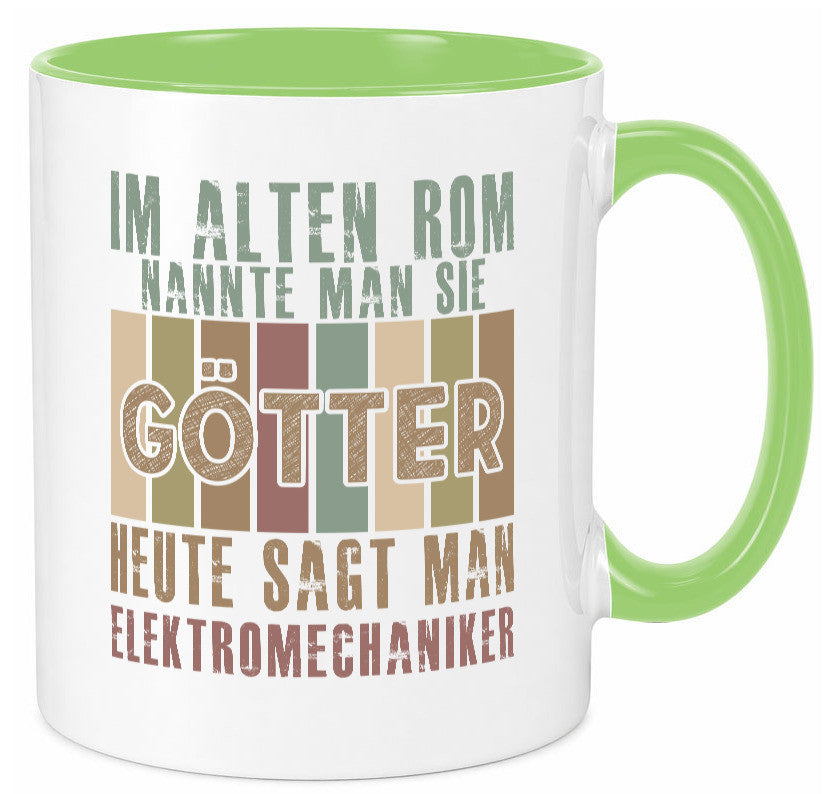 Heute sagt man: Elektromechaniker | Mechaniker Geschenk Humor Geschenkidee