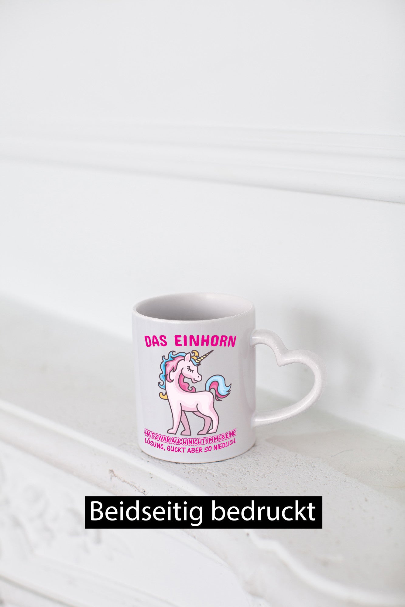 Niedliches Einhorn | lustige Tasse Frauen Mädchen lustiger Spruch Geschenk