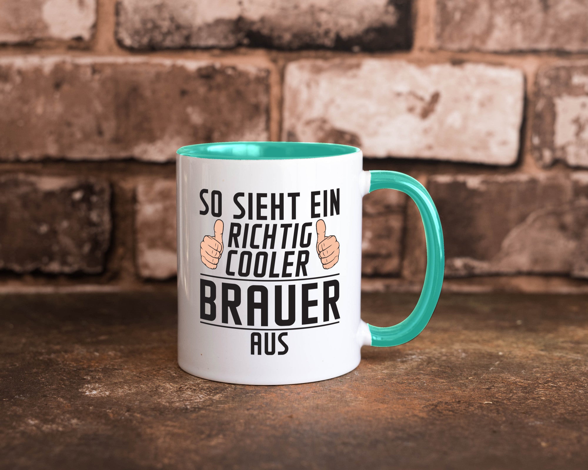 Richtig Cooler Brauer | Bier Brauerei Humor Geschenkidee Tasse
