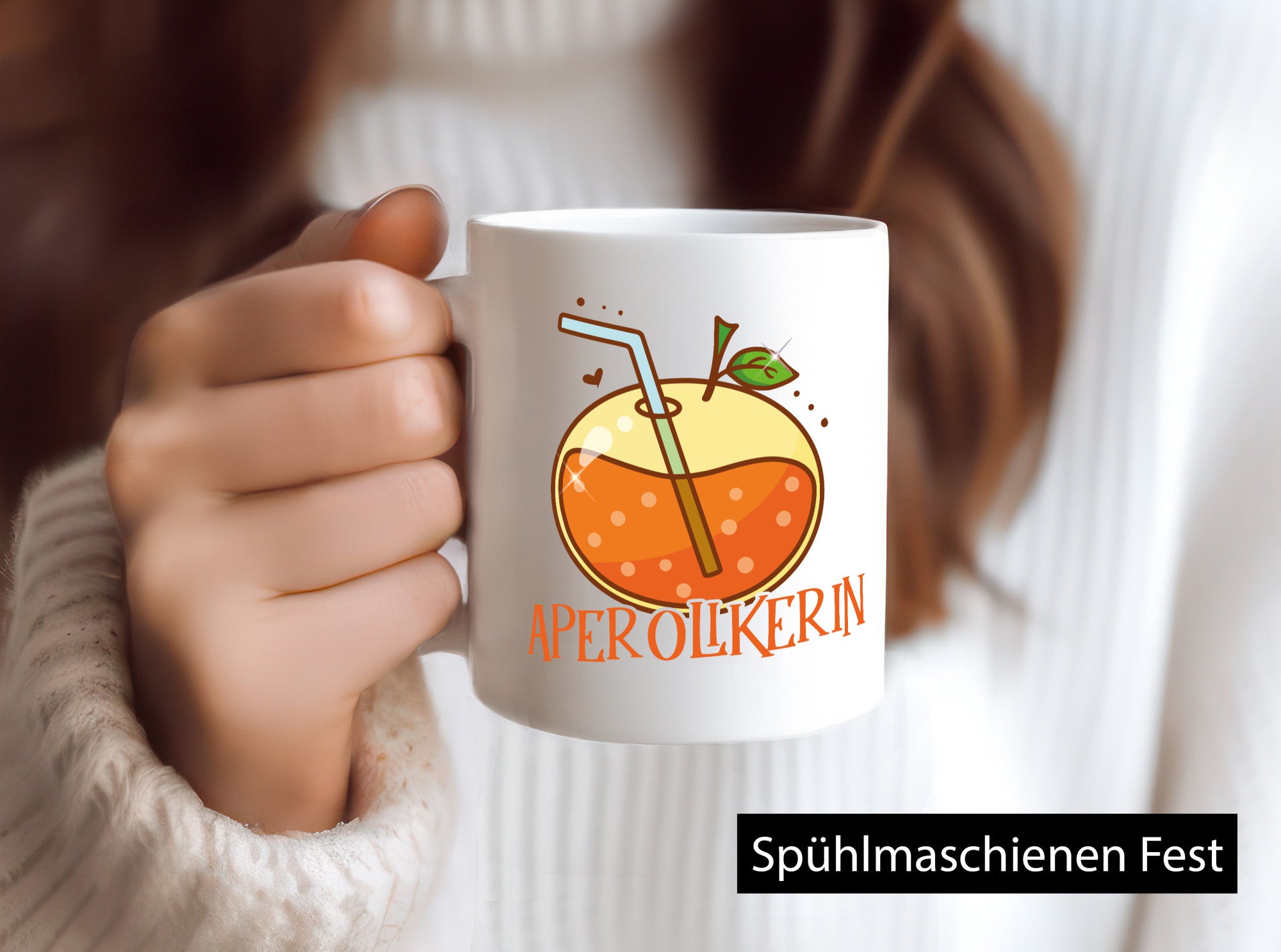 Aperolikerin | Jungesellinnenabschied Geschenkidee Humor Tasse
