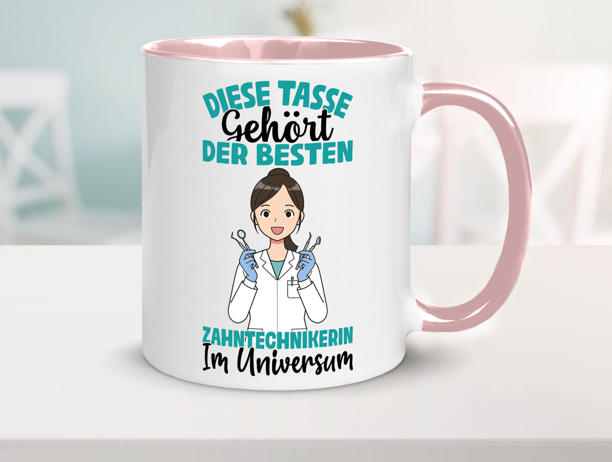 Im Universum: Zahntechnikerin | Zahnmedizin Humor Geschenkidee Tasse