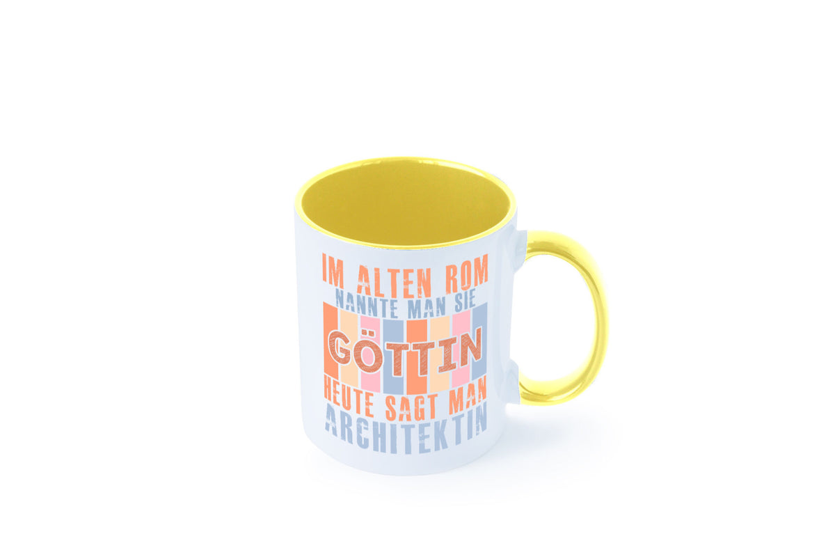 Heute sagt man: Architektin | Architektur Büro lustiger Spruch Geschenk Arbeit Tasse