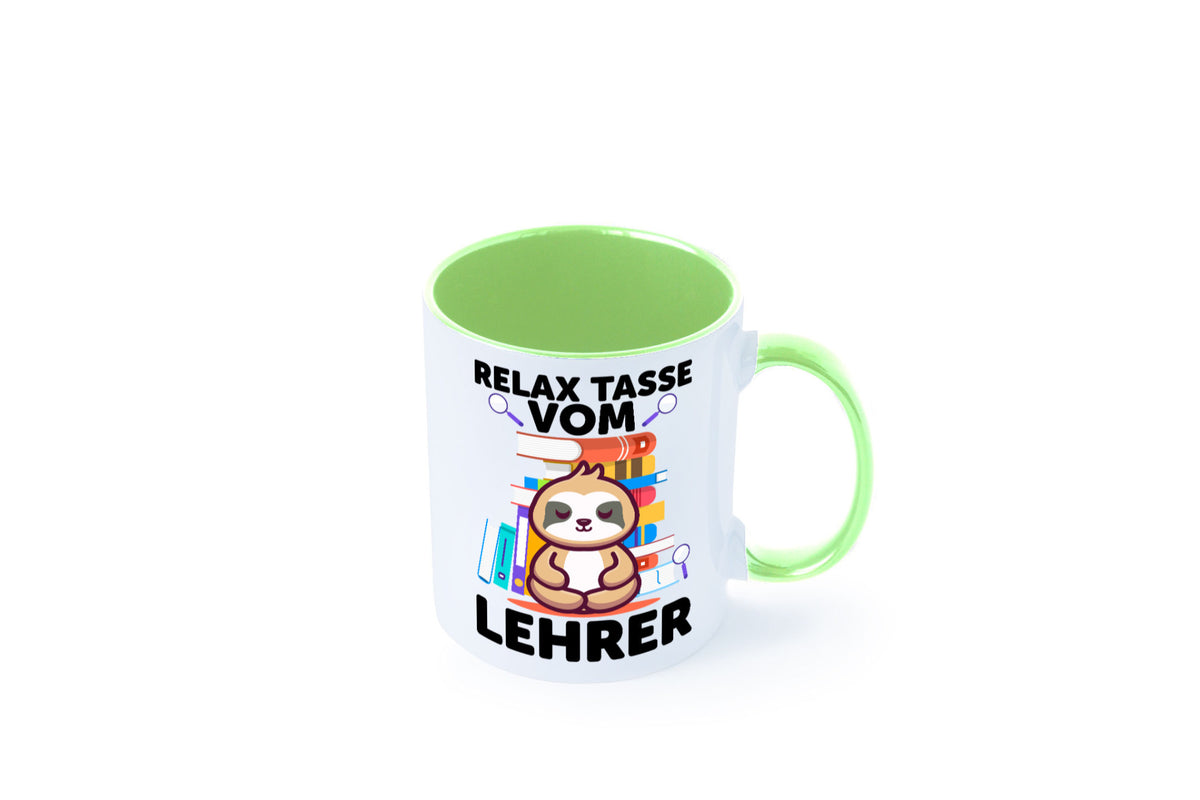 Relax Tasse: Lehrer | Schule Beruf Schüler lustiger Spruch Geschenk Arbeit