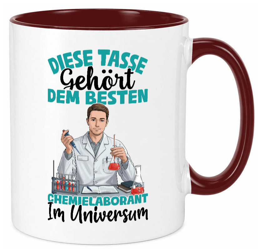 Im Universum: Chemielaborant | Laborant Chemie Humor Geschenkidee Tasse