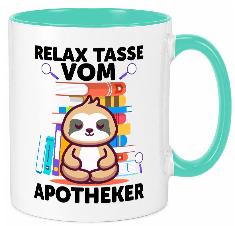 Relax Tasse: Apotheker | Apotheke Pharmazie lustiger Spruch Geschenk Humor
