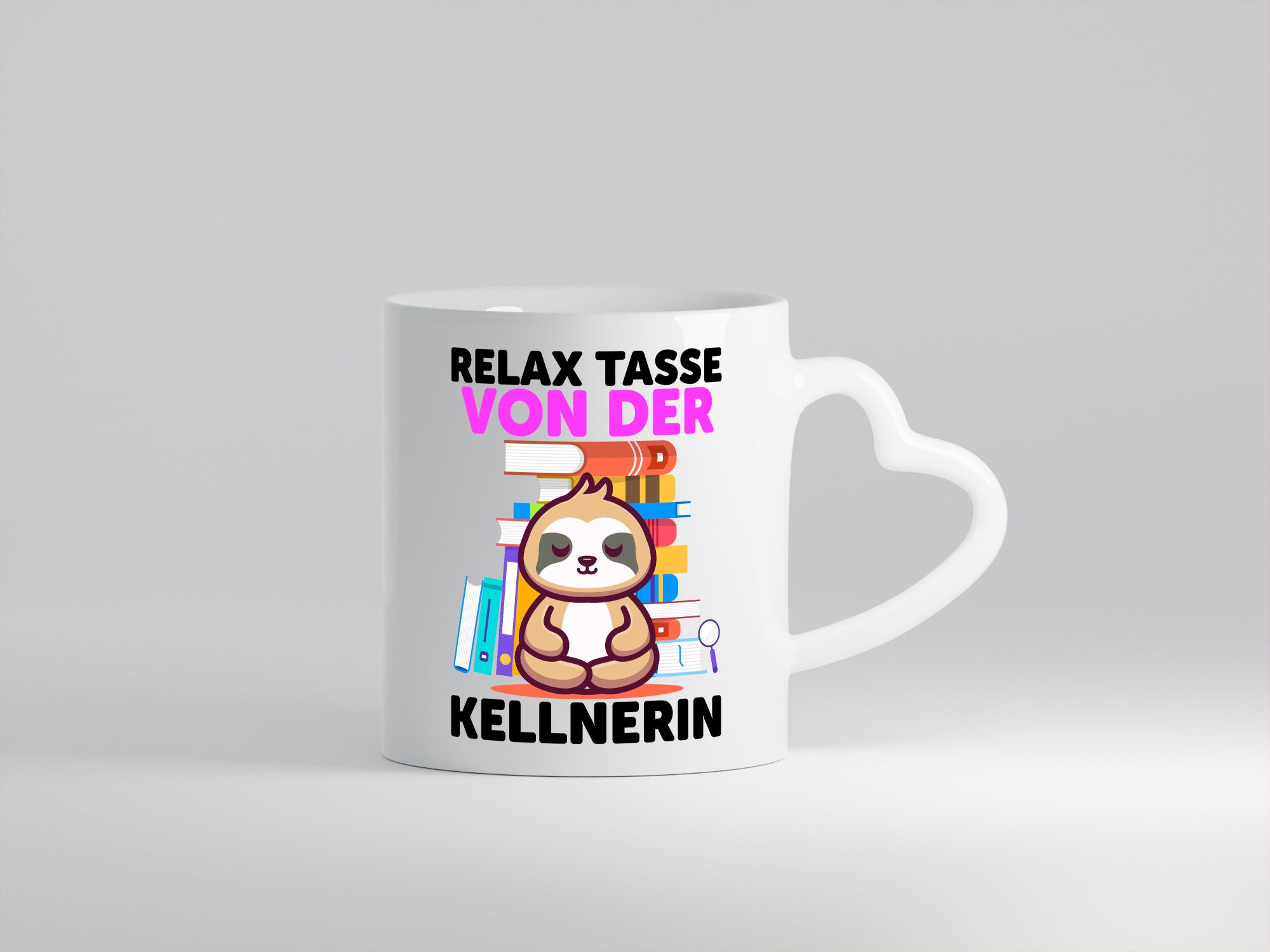 Relax Tasse: Kellnerin | Beruf kellnern Bedienung Humor Arbeit Kollegen Büro