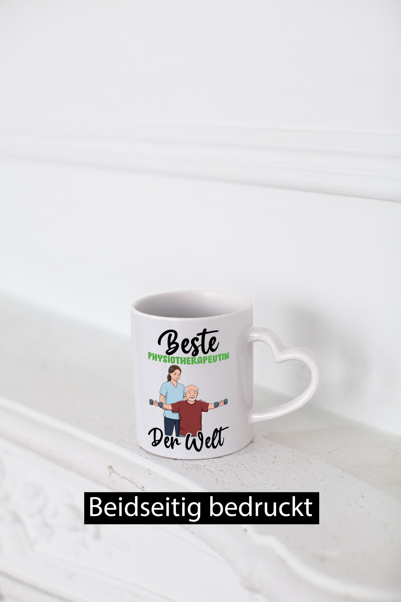 Beste Physiotherapeutin v3 lustig Humor Geschenkidee Geschenk Tasse