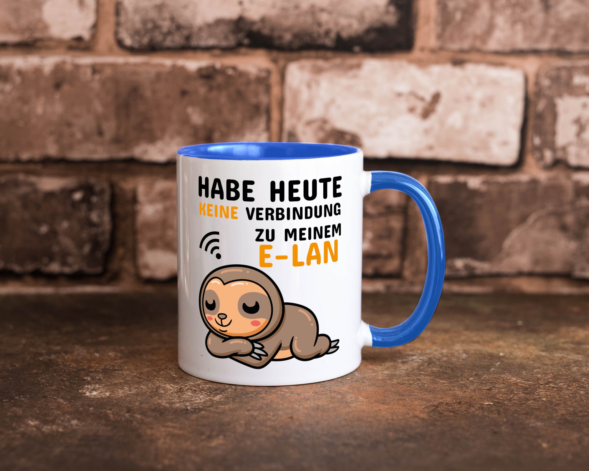 Keine Verbindung lustig Humor Geschenkidee Geschenk Tasse