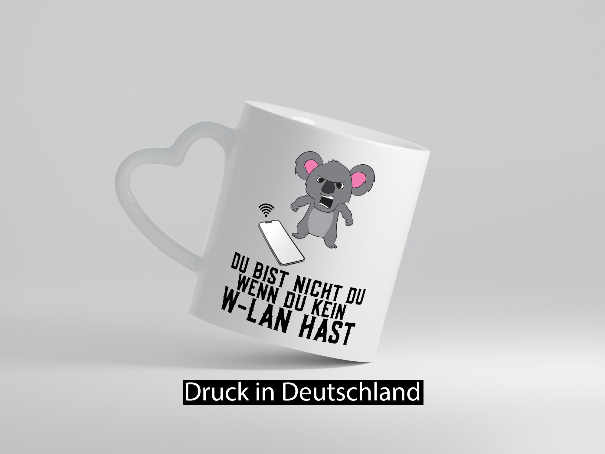 Du bist nicht | wütender Bär WLAN Computer Nerd Geschenkidee Humor Tasse
