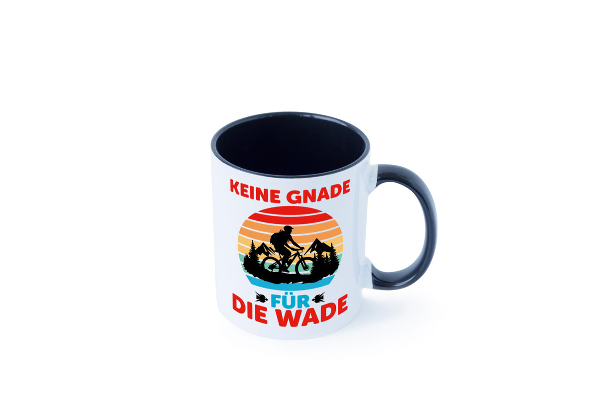 Keine Knade für die Wade | BMX Renrad Biker v2 lustig Humor Geschenkidee Tasse