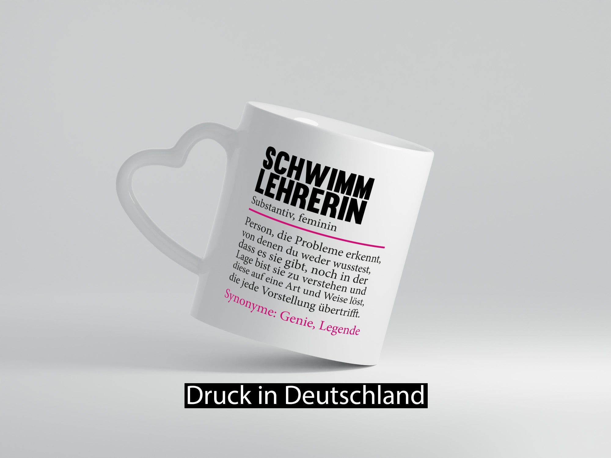 Schwimmlehrerin | schwimmen Lehrer Sport Spruch v2 Geschenk Humor Geschenkidee