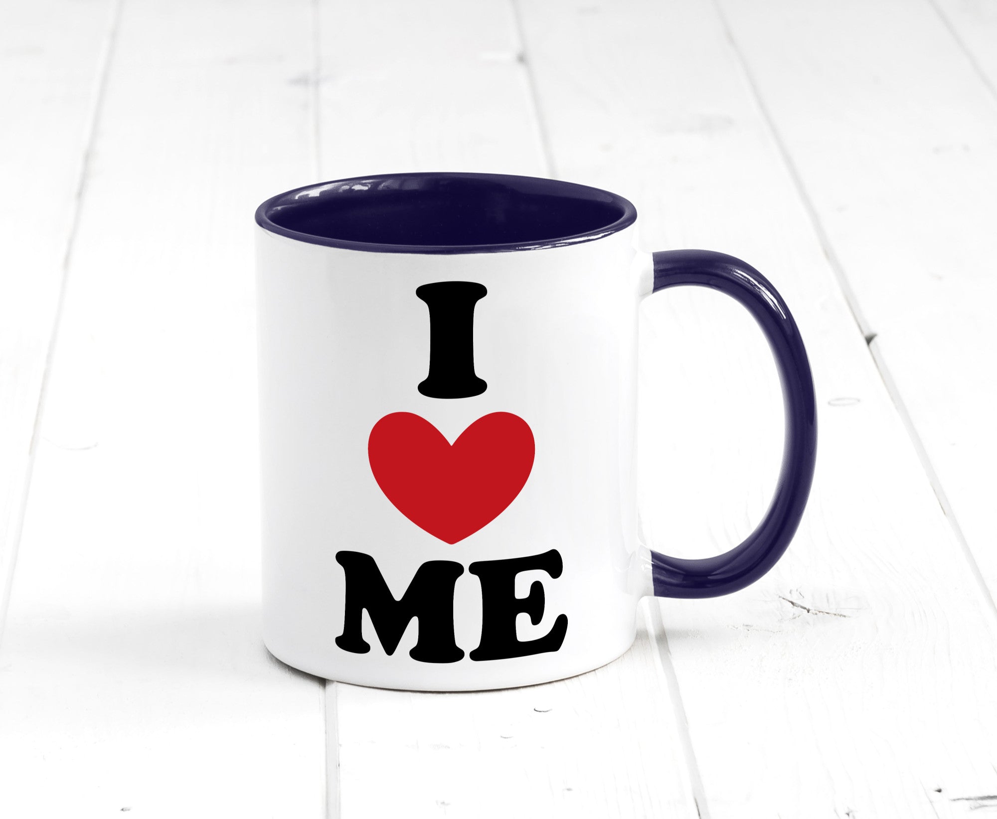 I love me vl9 Geschenkidee Humor Tasse