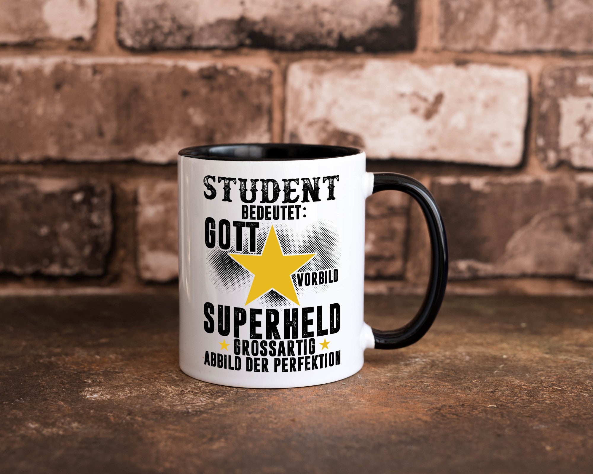 Bedeutung von Student | Universität Uni Studium Geschenkidee Humor Tasse