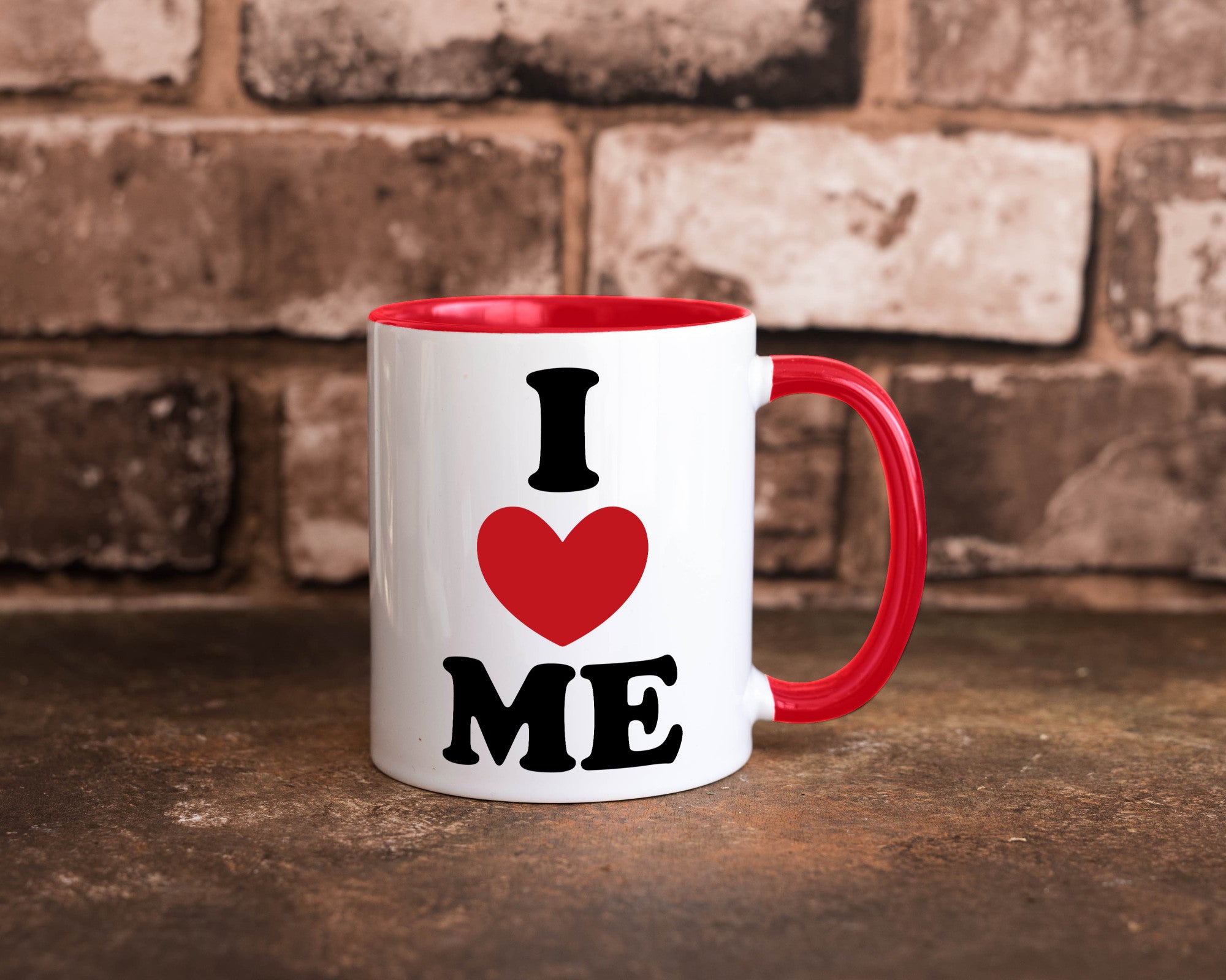 I love me vl9 Geschenkidee Humor Tasse