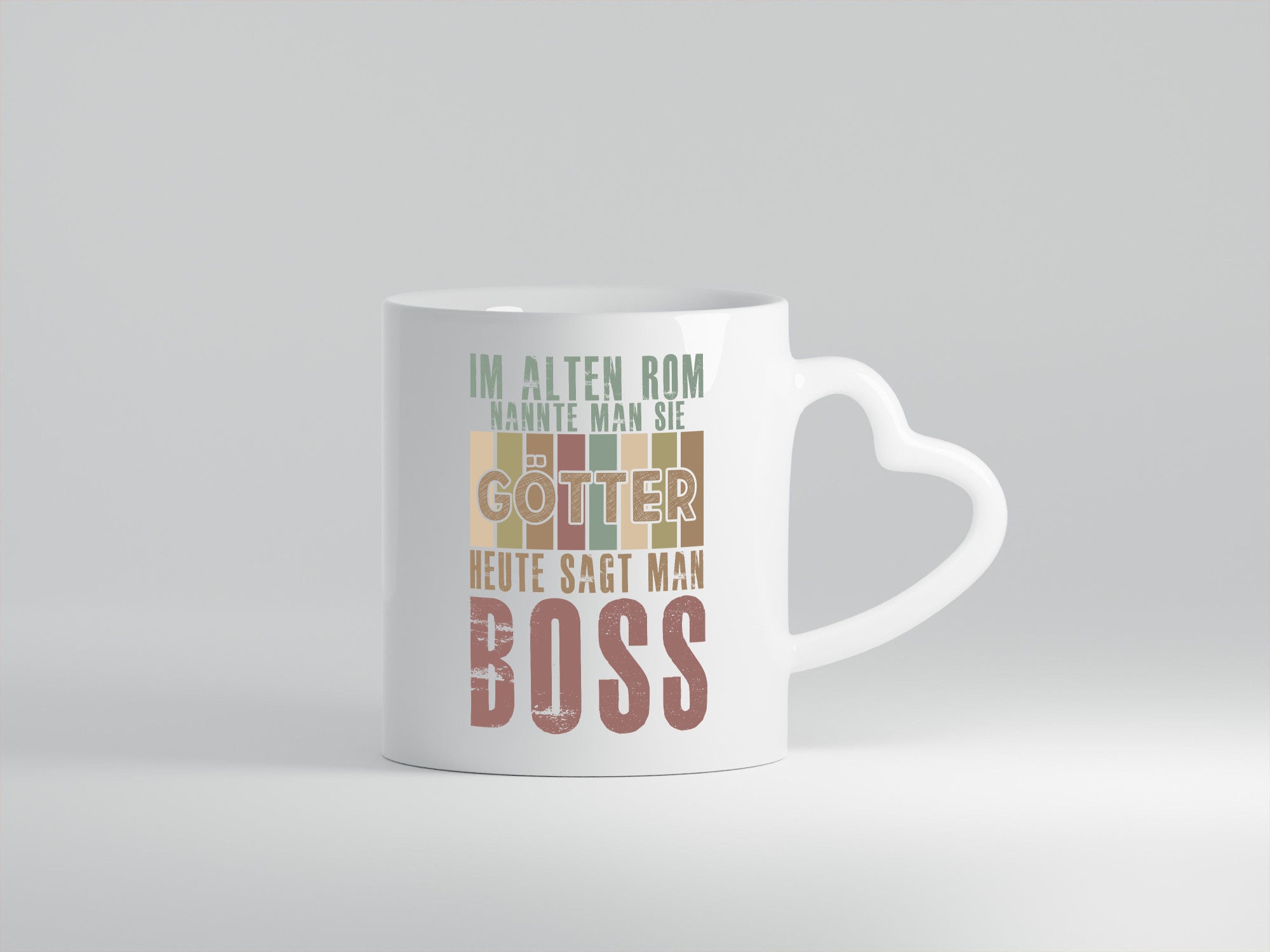 Heute sagt man: Boss | Führungskraft Vorgesetzter Geschenkidee Humor Tasse