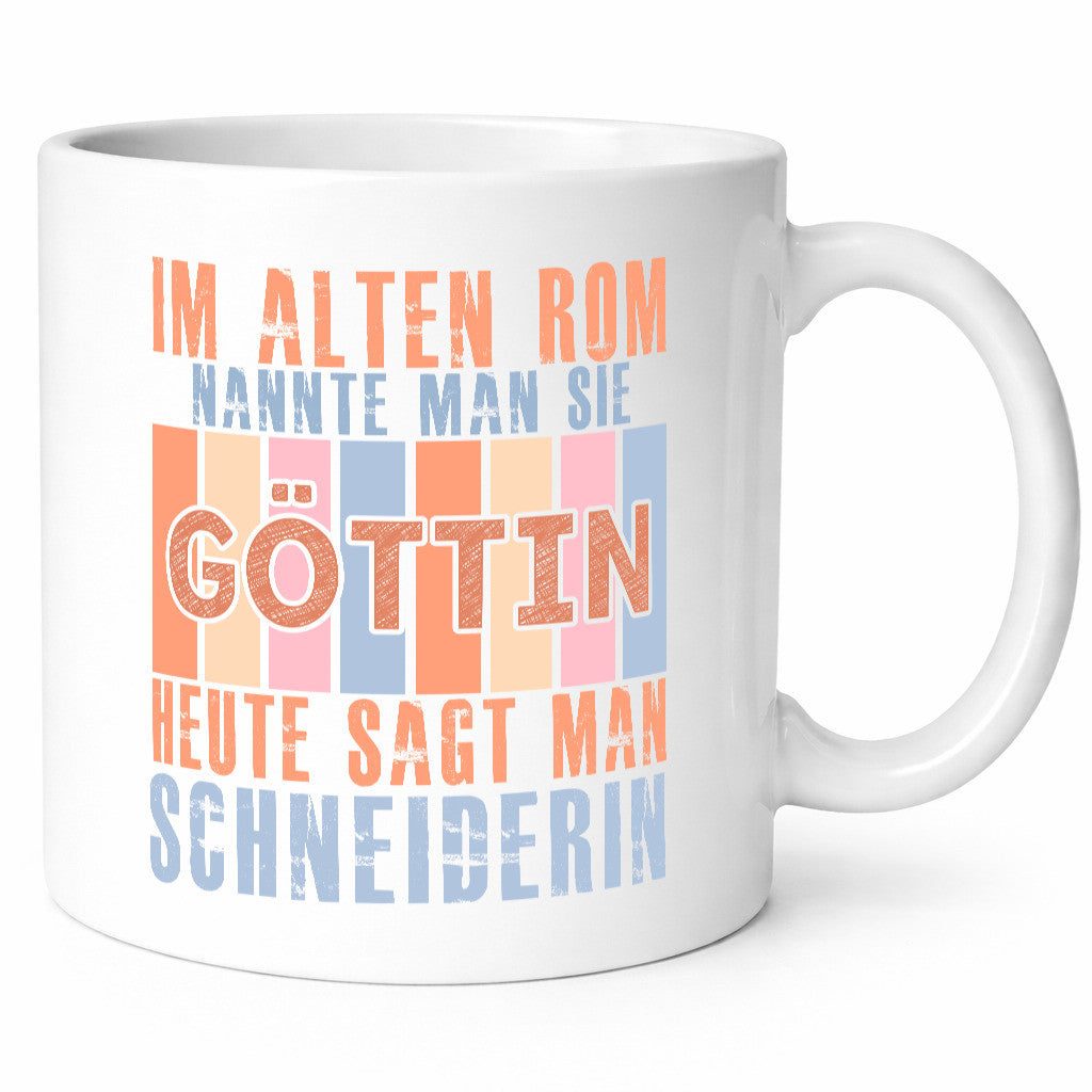 Heute sagt man: Schneiderin | Beruf Schneiderei Geschenk Arbeit Kollegen Büro