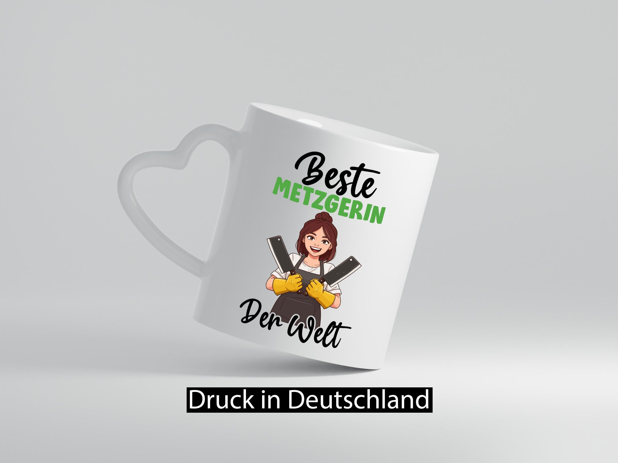 Beste Metzgerin | Fleischerin v2 lustig Humor Geschenkidee Geschenk Tasse