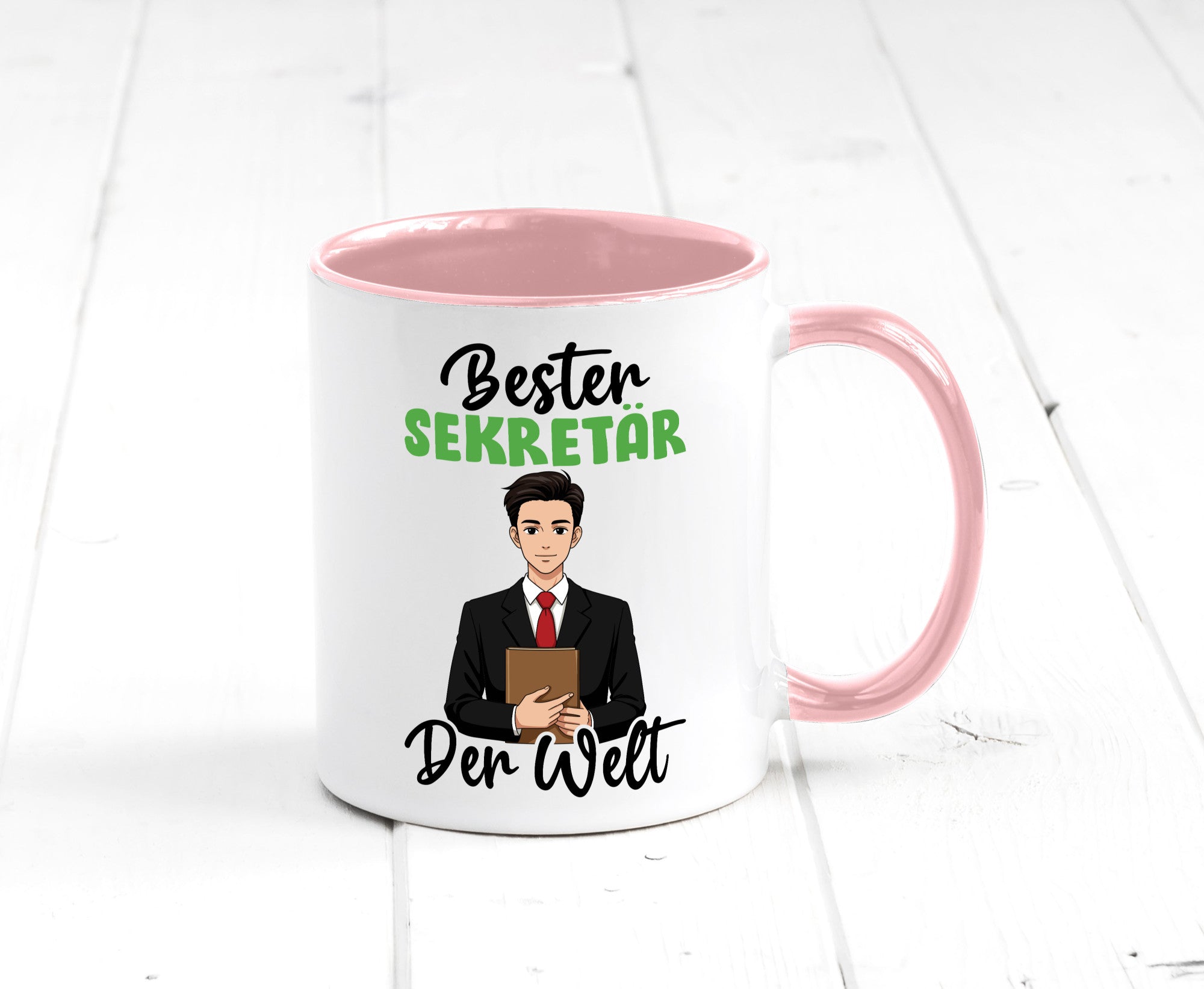 Bester Sekretär | Büro v2 lustiger Spruch Geschenk Arbeit Kollegen Tasse
