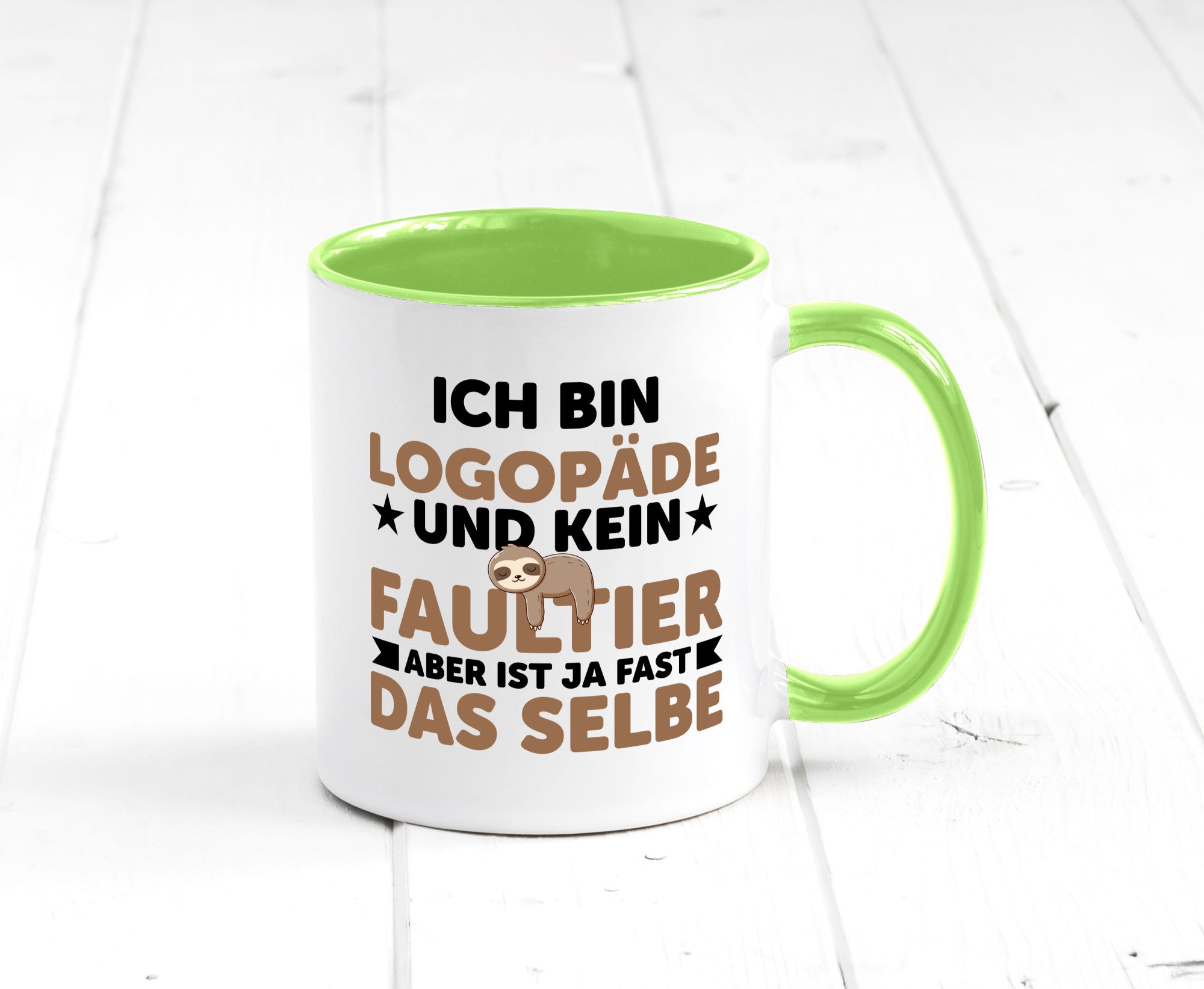 Ich bin kein Faultier: Logopäde | Sprachtherapie v2 Humor Tierliebhaber