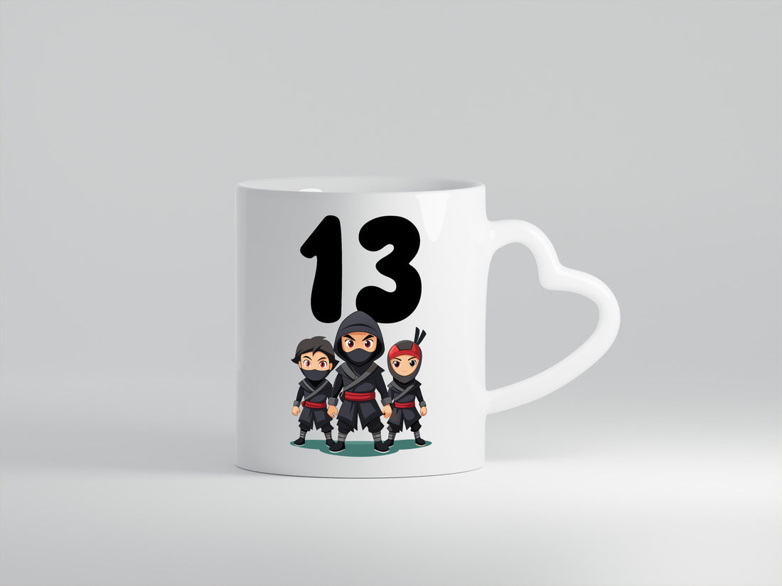 13. Geburtstag | 13 Jahre Ninja Geschenk Geschenkidee lustiger Spruch Tasse