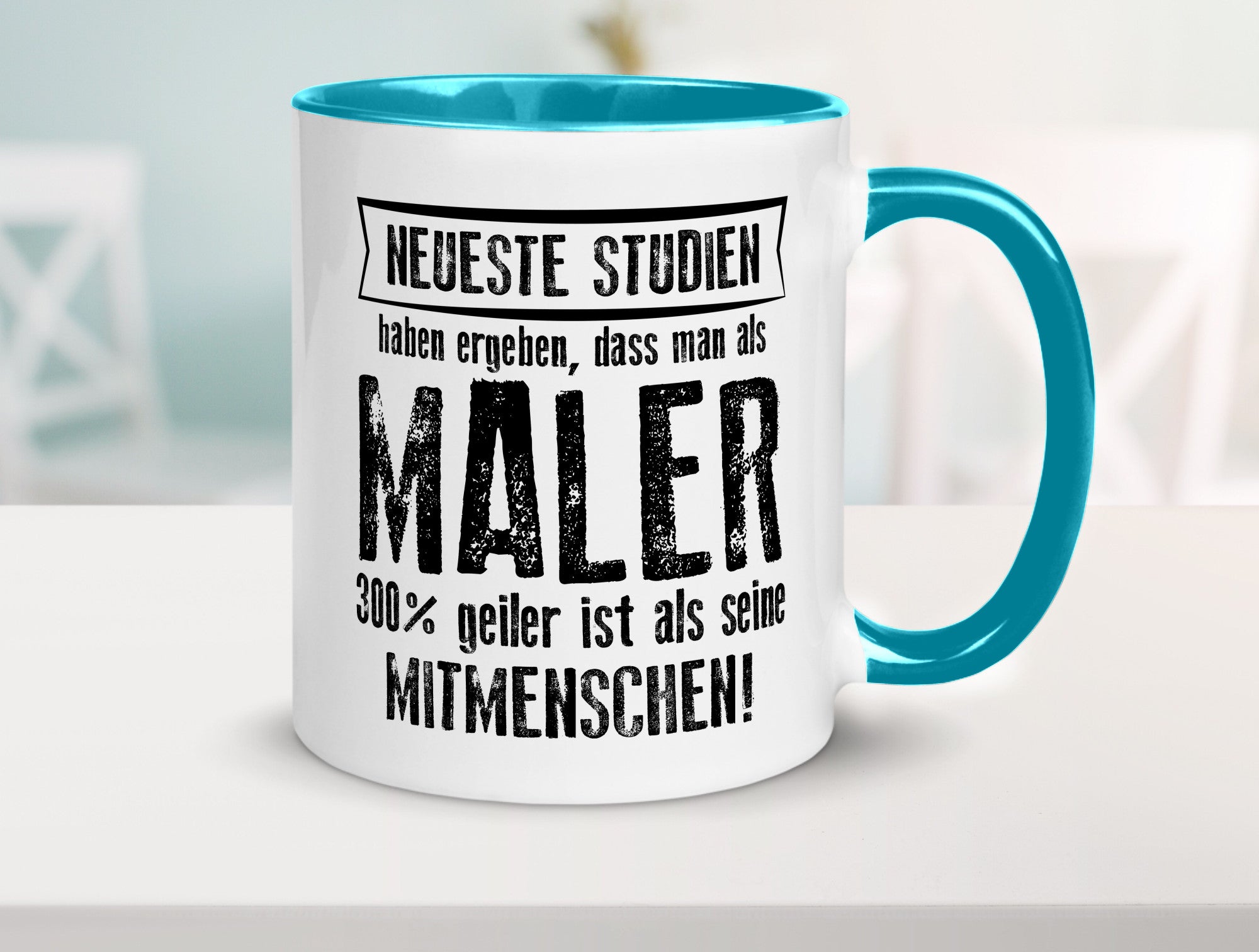 Neuste Studien: Maler | Malerei lustig Humor Geschenkidee Geschenk Tasse