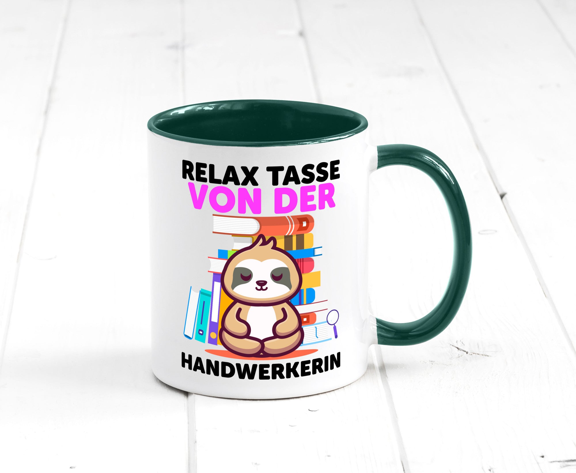 Relax Tasse: Handwerkerin | Handwerkerinnen Geschenk Humor Geschenkidee