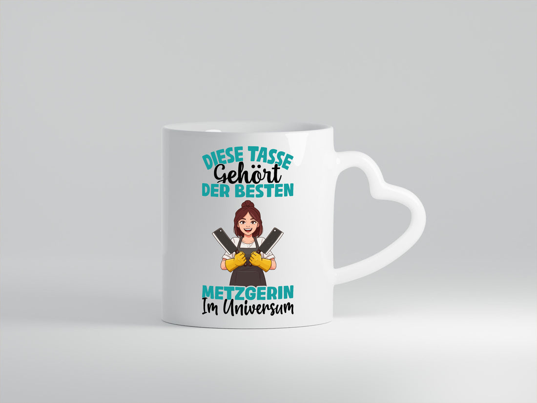 Im Universum: Metzgerin | Fleischerin Geschenk Humor Geschenkidee lustiger