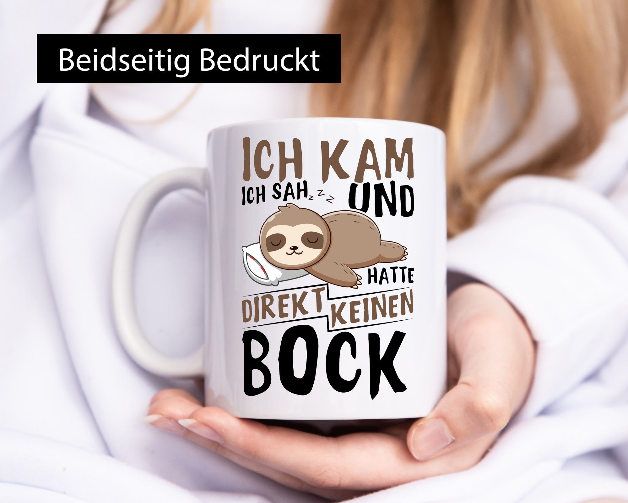 Ich hatte keinen Bock | Faultier Büro Arbeit Geschenk Kollegen lustiger Spruch