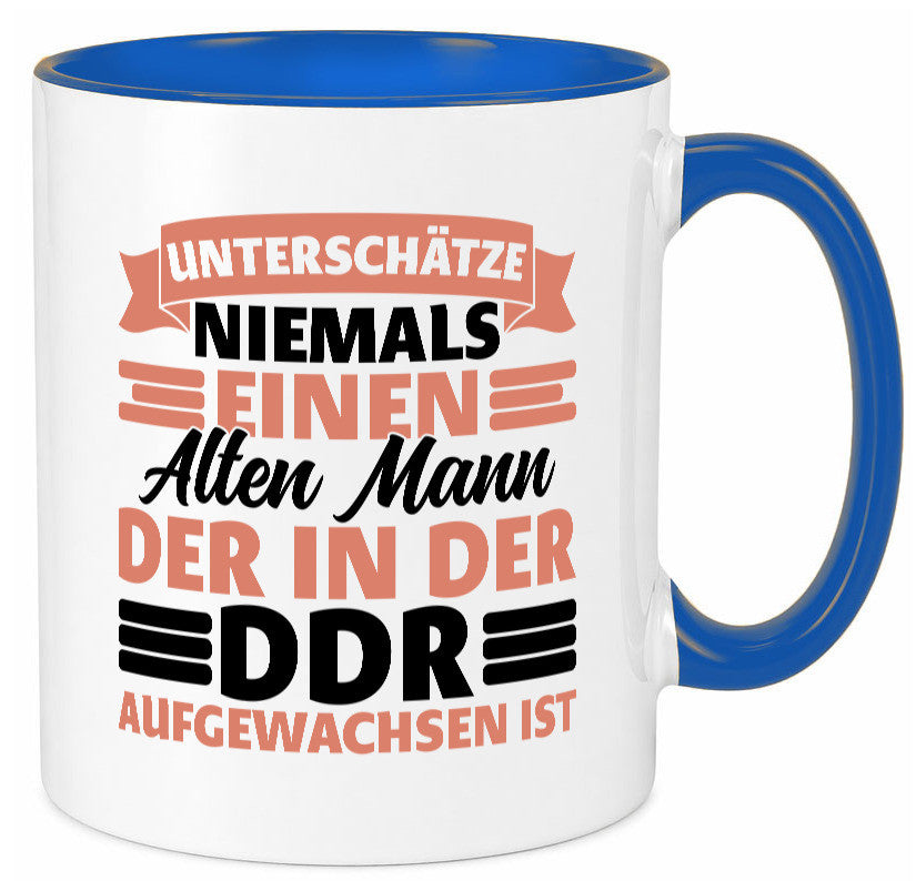 DDR Männer | Ostdeutschland Opa Ossi Vatertag vl7 Geschenk Familie Geschenkidee Tasse