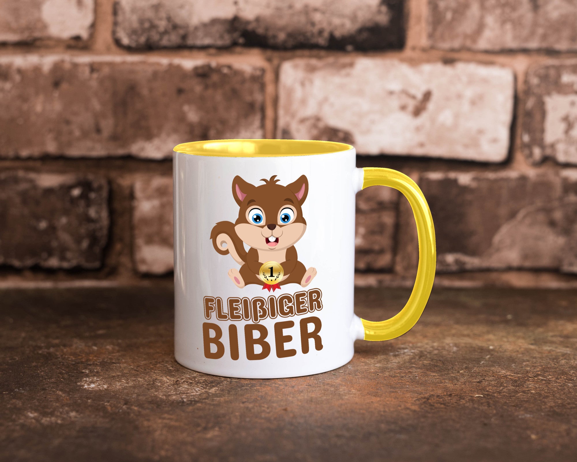 Fleißiger Biber | Motiv Tasse Kinder Geburtstag lustig Geschenkidee Geschenk