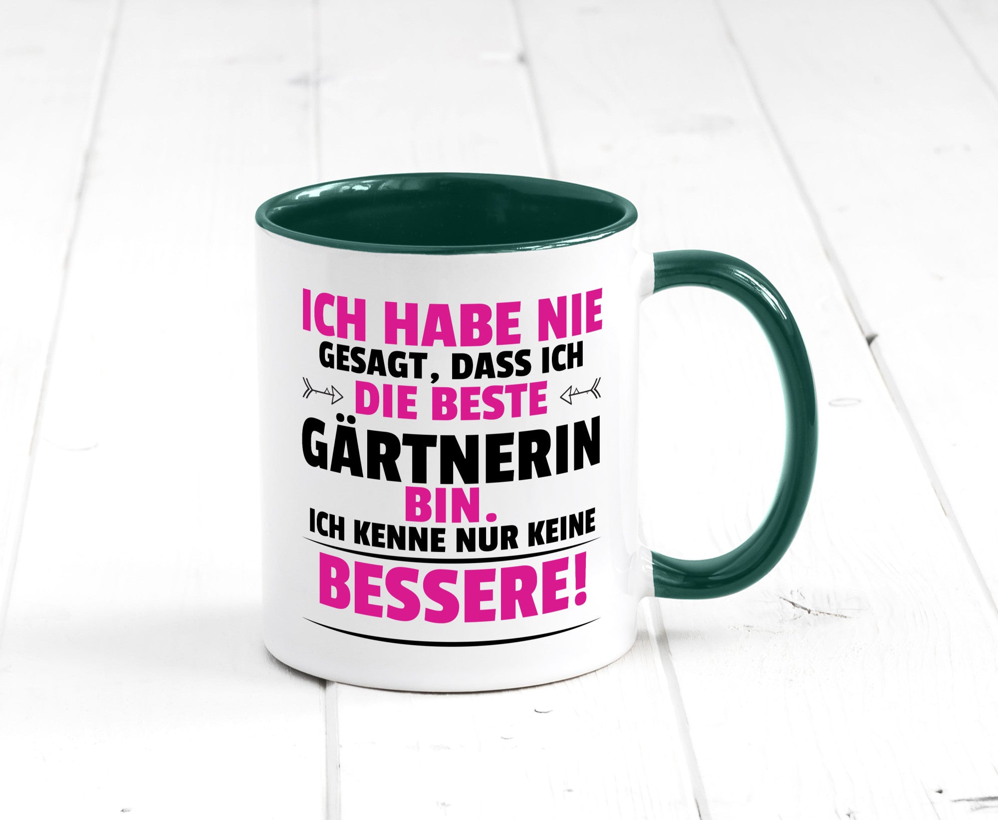 Die Beste Gärtnerin | Gartenbau lustiger Spruch Geschenk Humor Geschenkidee
