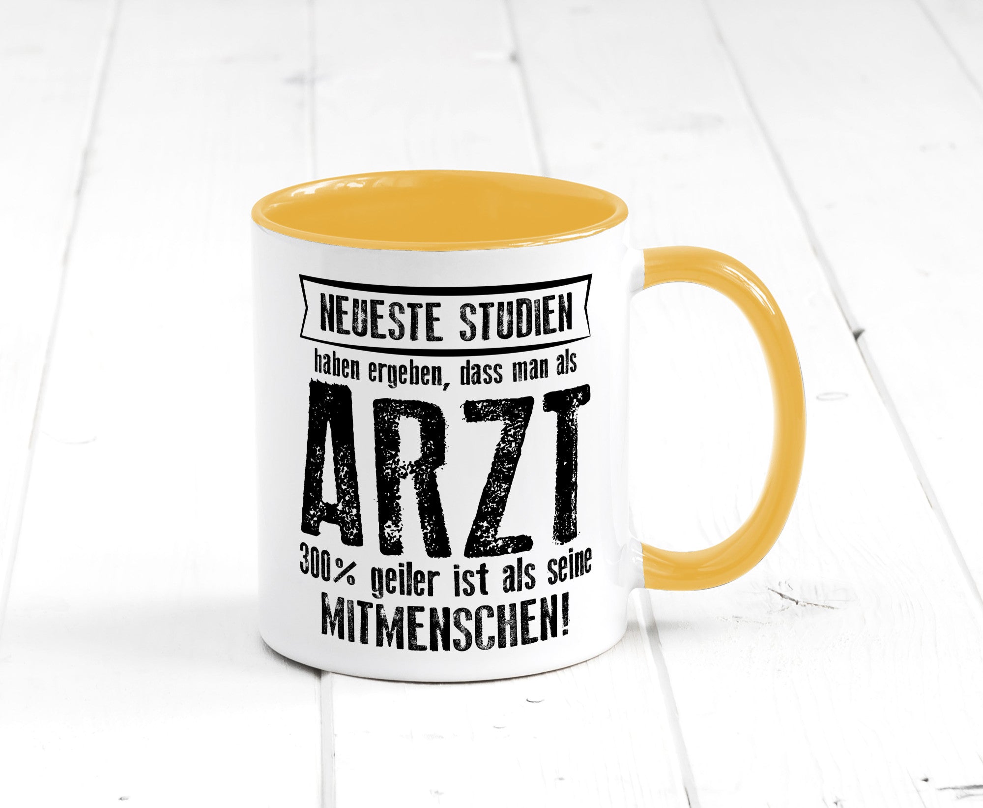 Neuste Studien: Arzt | Medizin Doktor Facharzt Geschenkidee Humor Tasse